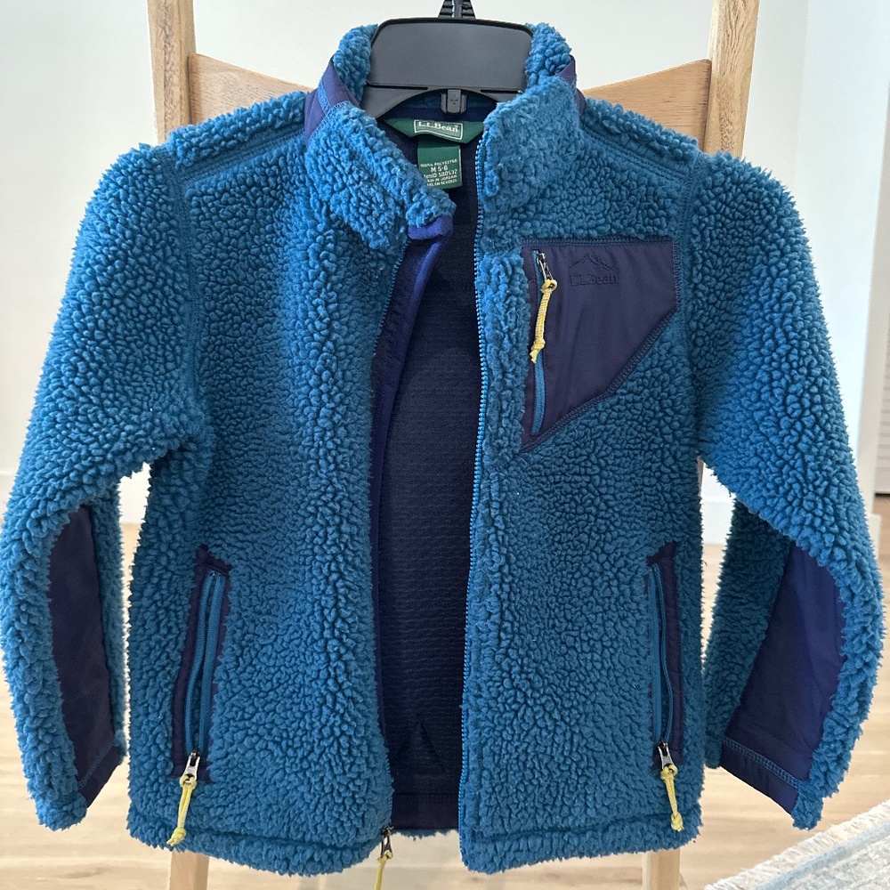Kids LL Bean fleece jacket (size 5-6)